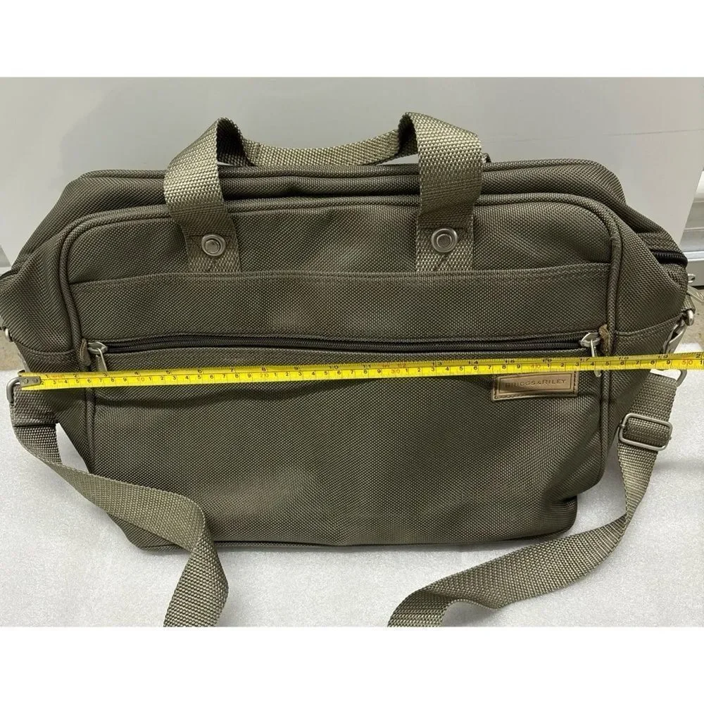 Briggs & Riley Khaki Travel Bag